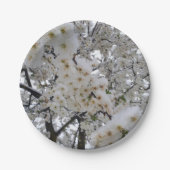 スノーブルームペーパープレート ペーパープレート (正面)