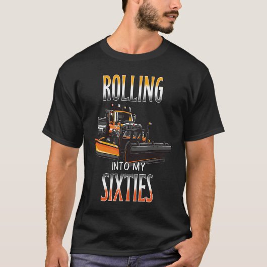 スノープラウドライバーの60誕生日 Tシャツ (正面)