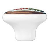 スノープレイスライクホームホリデイ引用文 セラミックノブ (側面)