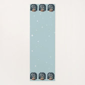 スノープレイスライクホームホリデイ引用文 ヨガマット (裏面)