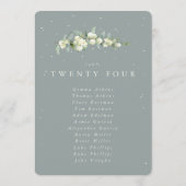 スノーベリー+ユーカリプタステーブル番号座席カード (裏面)