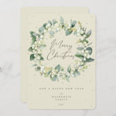 スノーベリー+ユーカリプトゥスリースノンフォト シーズンカード (正面/裏面)