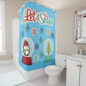 スノーペンギン シャワーカーテン (インサイチュ)