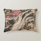 スノーホワイトとバラレッドby Arthur Rackham アクセントクッション (正面)