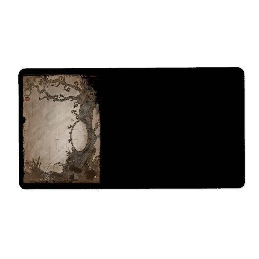 スノーホワイトの魔法鏡ツリー ラベル (正面)