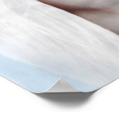 スノーホワイトウルフレディーブルーアイズ ポスター (角)