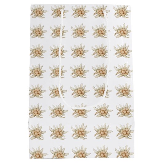 スノーホワイトエーデルワイスホリデイ抱き枕 ミディアムペーパーバッグ (裏面)