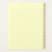 スノーホワイトプランナー プランナー手帳 (裏面)