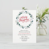 スノーホワイトリースメリーファミリークリスマスパーティー 招待状 (スタンド正面)