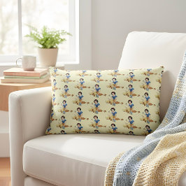 スノーホワイト装飾用クッション ランバークッション