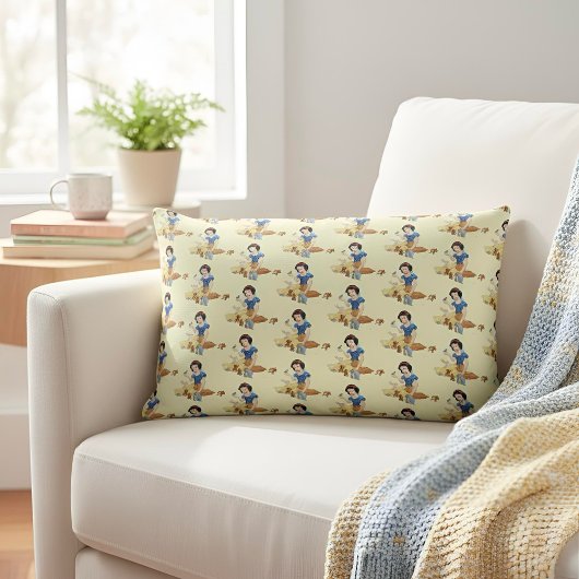 スノーホワイト装飾用クッション ランバークッション