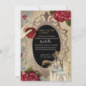 スノーホワイト魔法鏡おとぎ話 招待状 (正面)