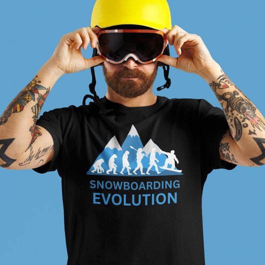 スノーボおもしろいードスノーボーダー Tシャツ