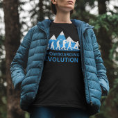 スノーボおもしろいードスノーボーダー Tシャツ