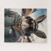 スノーボお洒落ードバニー ジグソーパズル (横)