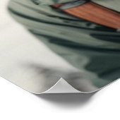 スノーボお洒落ードバニー ポスター (角)