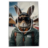 スノーボお洒落ードバニー ミディアムペーパーバッグ (裏面)