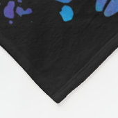 スノーボカラフルードスノーボードスノーボード35 フリースブランケット (角)