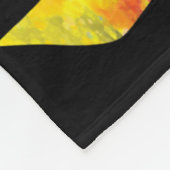 スノーボカラフルードスノーボード6 フリースブランケット (角)