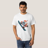 スノーボクールーディングサンクラシックタTシャツ Tシャツ (正面フル)