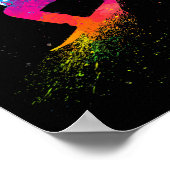 スノーボクールー女子男性へキッズスノーボードSno ポスター (角)