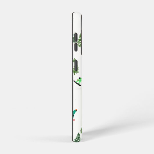 スノーボモダンードイラストレーション SAMSUNG GALAXYケース (右側面)