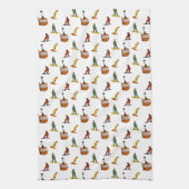 スノーボモダンードボード キッチンタオル (縦)