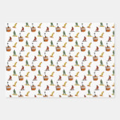 スノーボモダンードボード ラッピングペーパーシート (正面2)