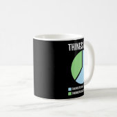 スノーボーおもしろいディングスポーツホブ コーヒーマグカップ (正面右)