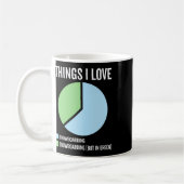 スノーボーおもしろいディングスポーツホブ コーヒーマグカップ (左)