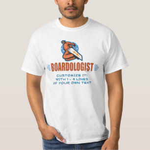 スノーボーおもしろいド愛好者スノーボーダー Tシャツ
