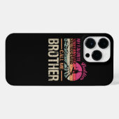 スノーボーお気に入りのドの仲間が私を呼ぶ iPhoneケース (裏面横)