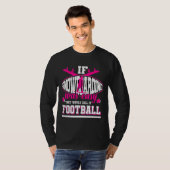 スノーボーもしディングはサッカーと呼ばれる簡単だった Tシャツ (正面フル)