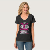 スノーボーもしディングはサッカーと呼ばれる簡単だった Tシャツ (正面フル)