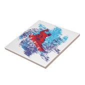 スノーボーカッコいいダー タイル (側面)