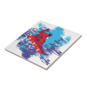 スノーボーカッコいいダー タイル (側面)