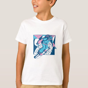スノーボーカッコいいド Tシャツ