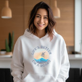 スノーボークールドフード付きスウェットシャツスウェットシャツ パーカ