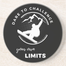 スノーボーダーと「自分の限界に挑戦しよう」 コースター