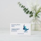 スノーボーダーの名刺 名刺 (スタンド正面)