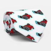 スノーボーダーの赤いネクタイ ネクタイ (ロール)