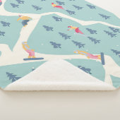 スノーボーダーやスキーヤーはスキー場に乗る。ペ シェルパブランケット (3/4)