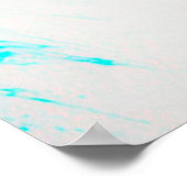 スノーボーダーイラストレーション ポスター (角)