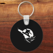 スノーボーダークリフスノーボードスノーボード キーホルダー (正面)