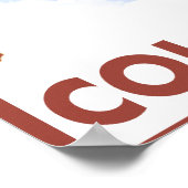 スノーボーダーシーンコロラド ポスター