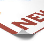 スノーボーダーシーンニューメキシコ ポスター (角)