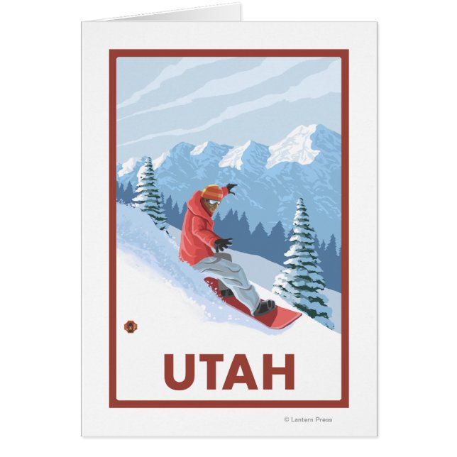 スノーボーダーシーンユタ (正面)