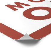 スノーボーダーシーン – オレゴン州山フード ポスター (角)