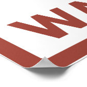 スノーボーダーシーン – ワシントン ポスター (角)