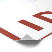 スノーボーダーシーンIdahoVintage旅行ポスター ポスター (角)